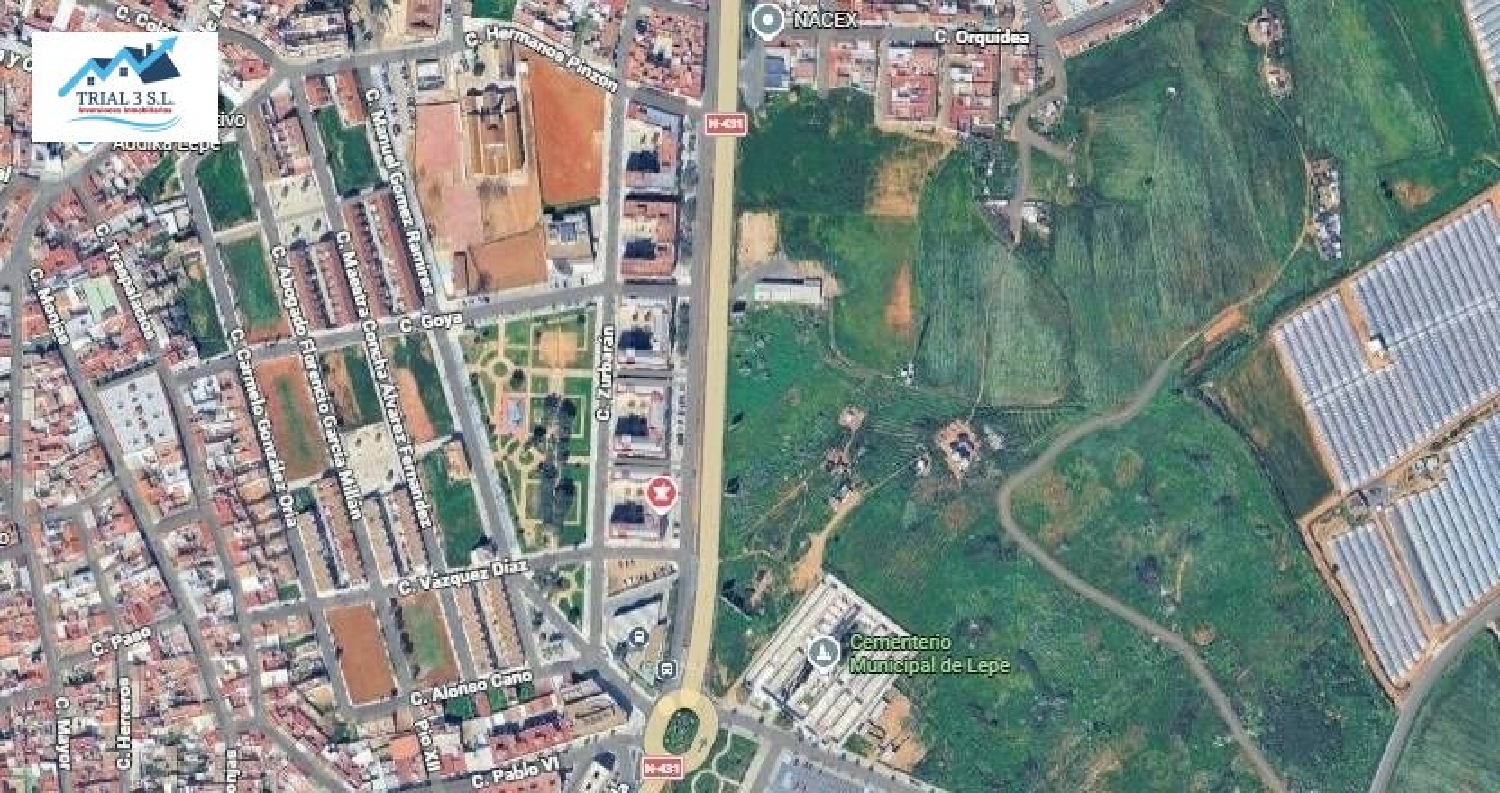 till salu parkering Lepe Costa Occidental 3