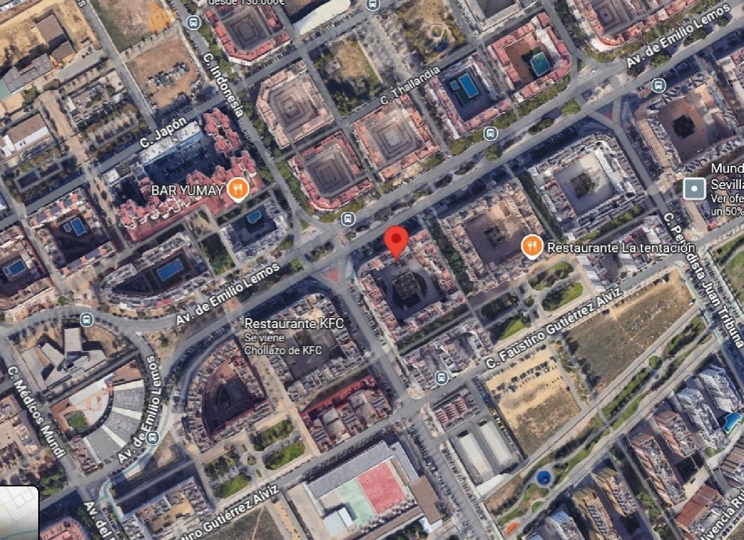 te koop parkeerplaats Sevilla La Nueva Sur 2