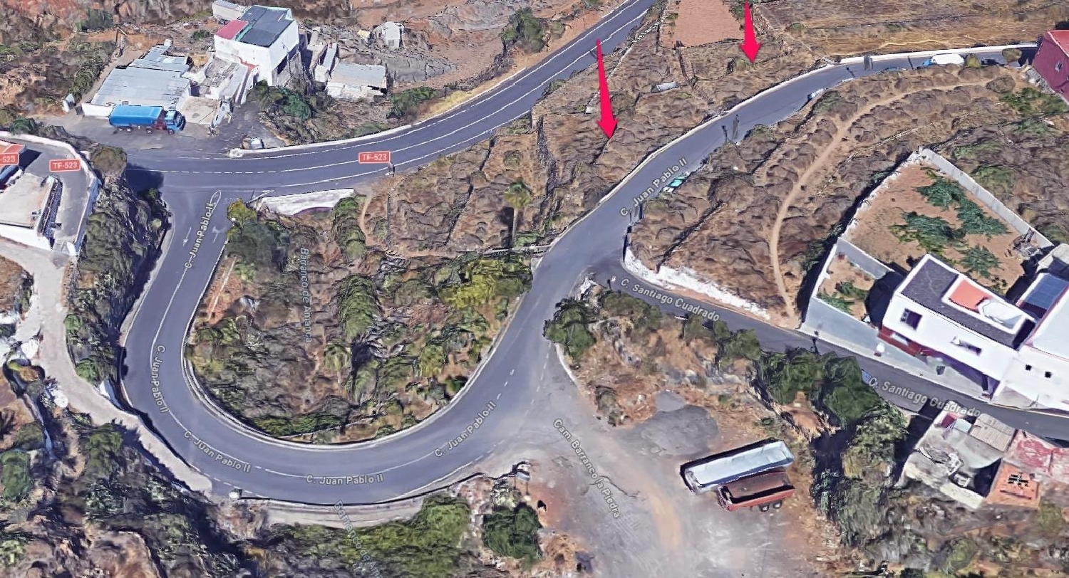  till salu tomt Arafo Zona Sureste 4