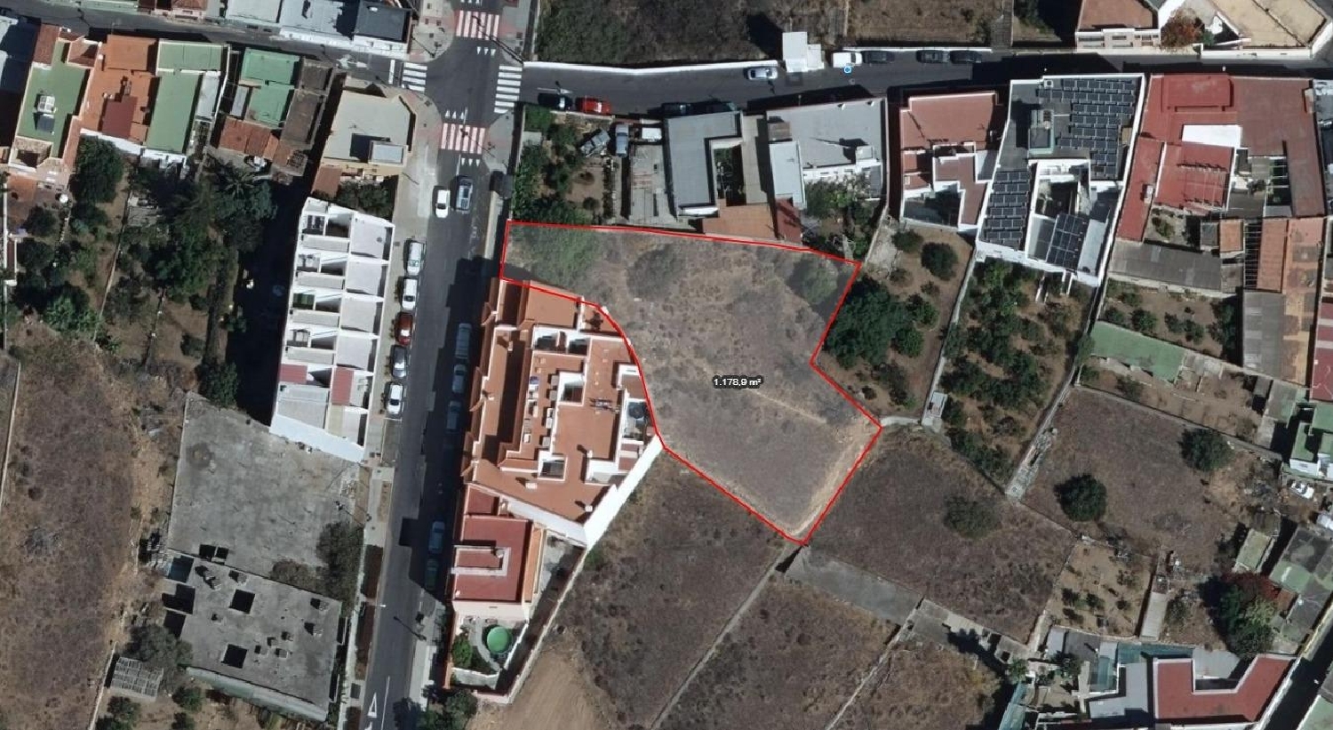  till salu tomt Arafo Zona Sureste 2