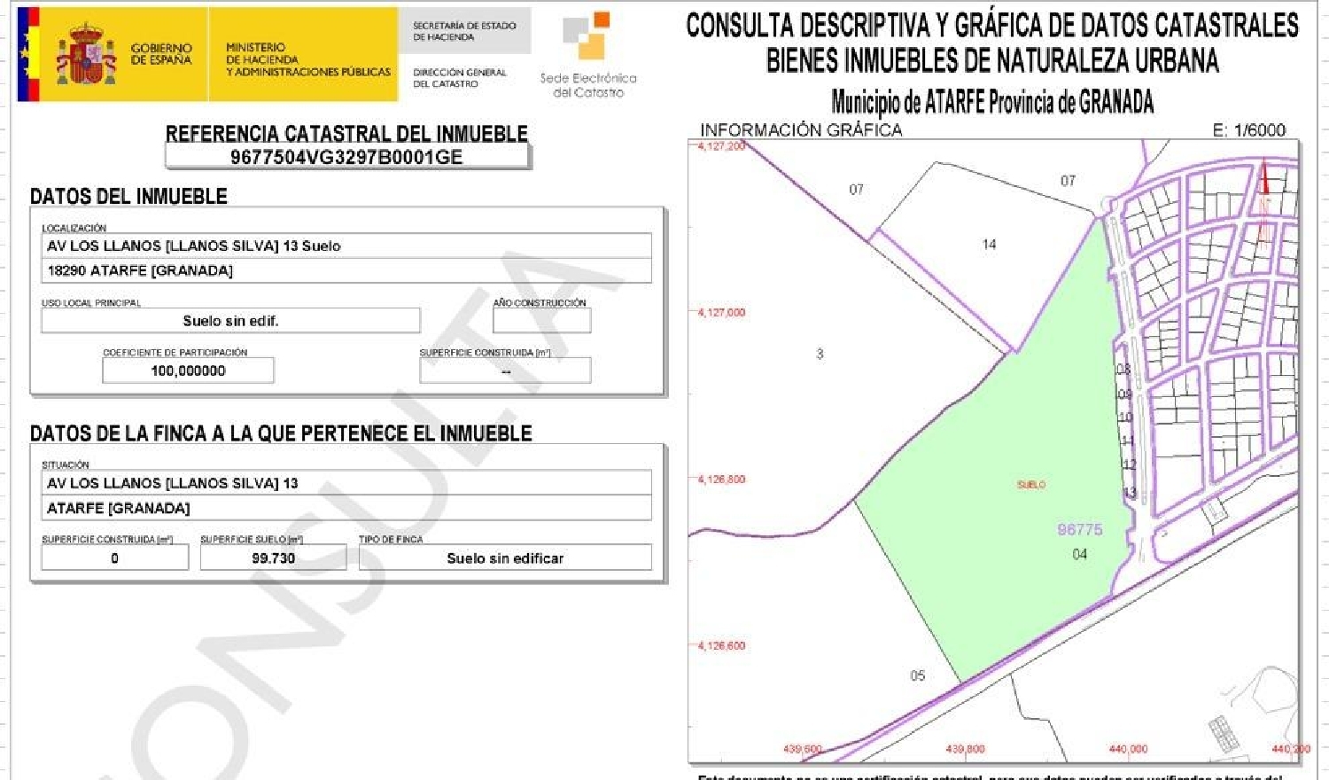  en venta terreno Atarfe Vega De Granada 8