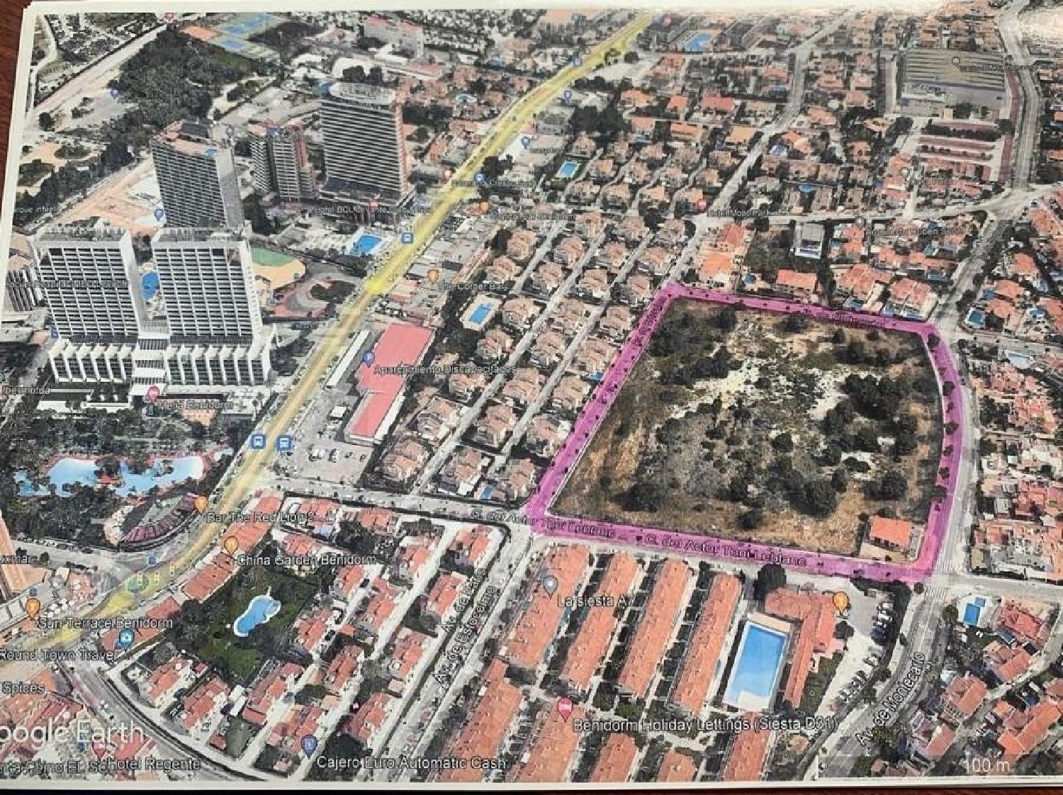  till salu tomt Benidorm (Centro) Marina Baixa 3