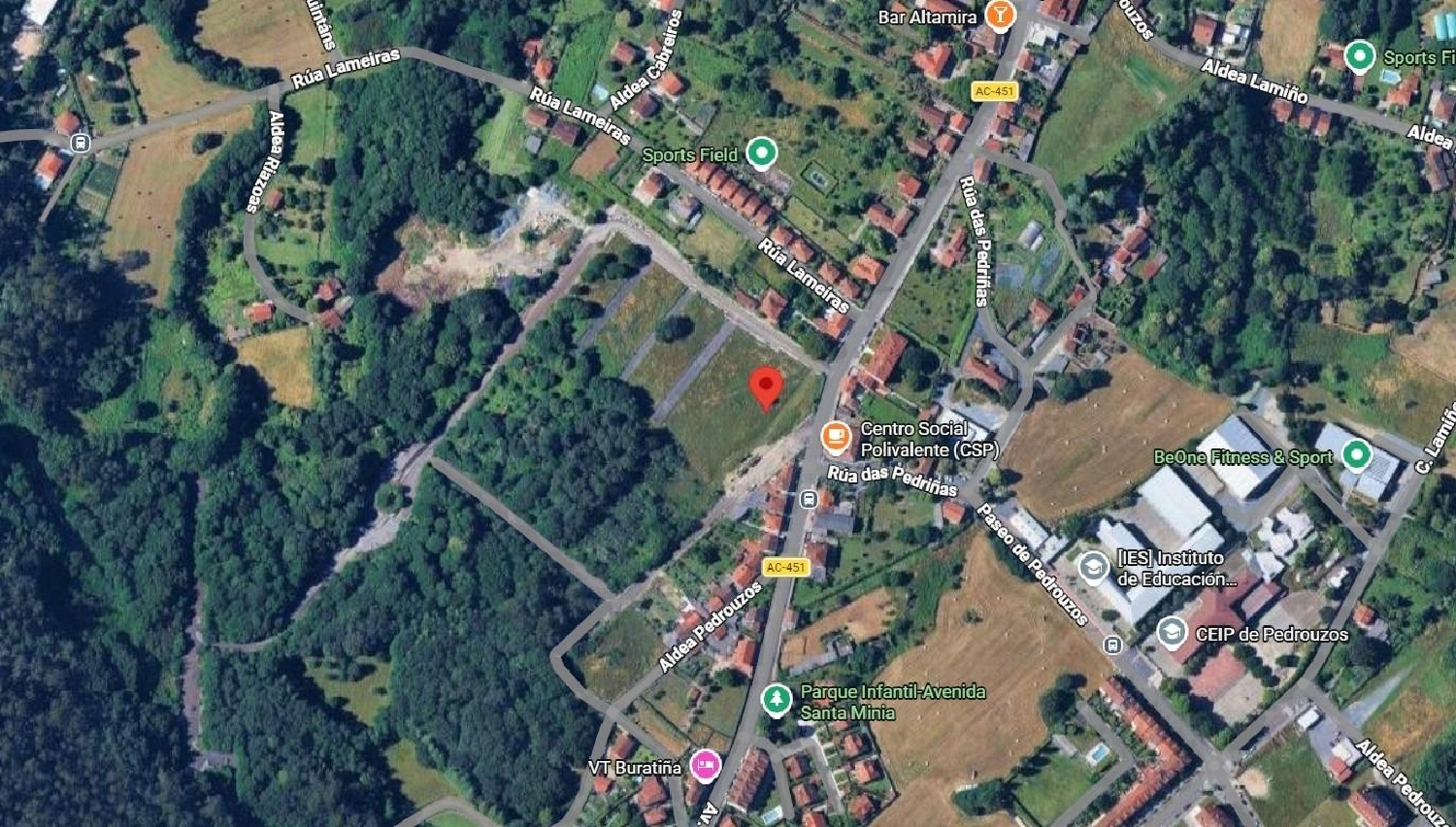  till salu tomt Brion Barbanza 4