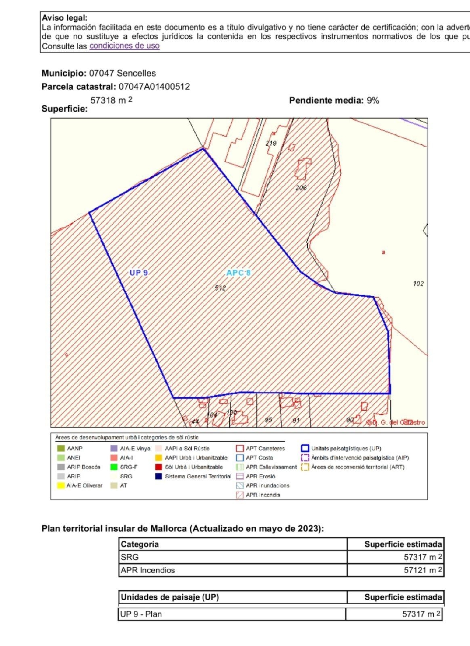  te koop perceel Sencelles Pla (Es) 7