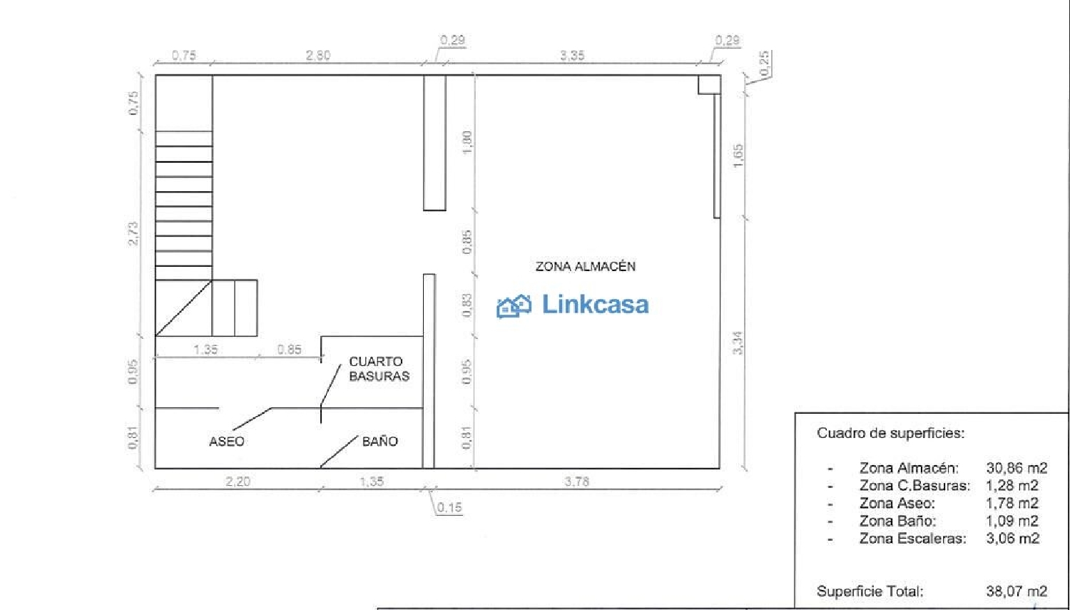  till salu lokal Madrid Valle Del Almanzora 3