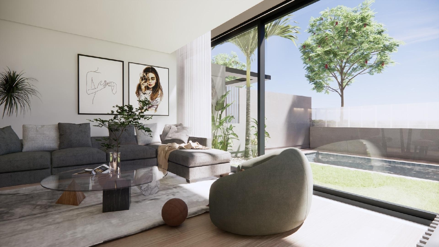  te koop villa A Torre Arzúa 5