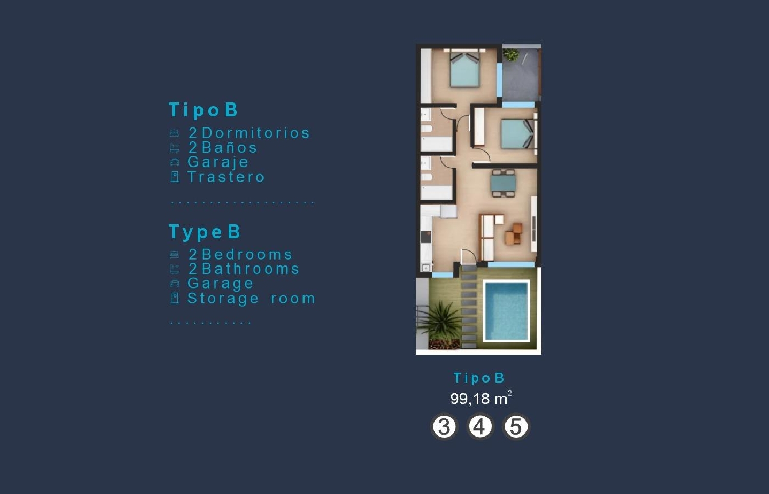  à vendre maison San Pedro Del Pinatar Mar Menor 14