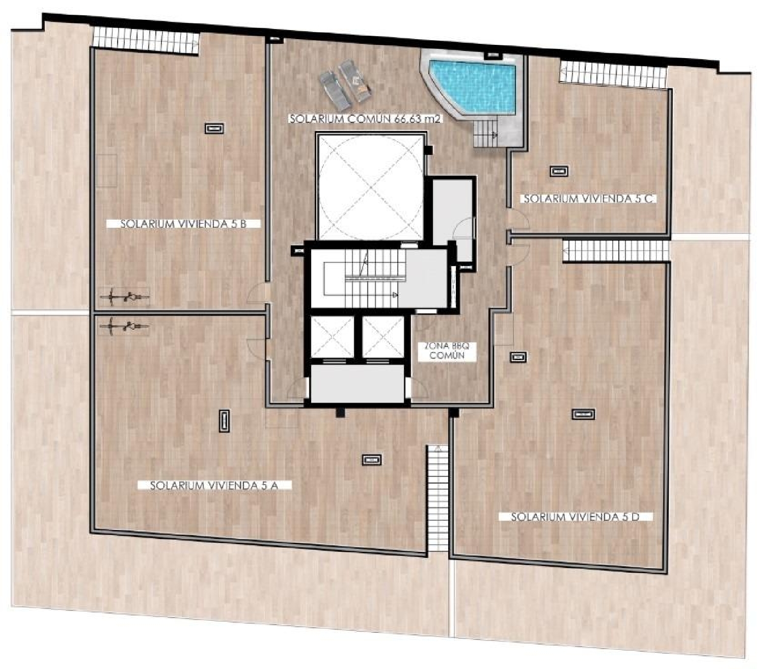  à vendre penthouse Torrevieja Baix Segura 38