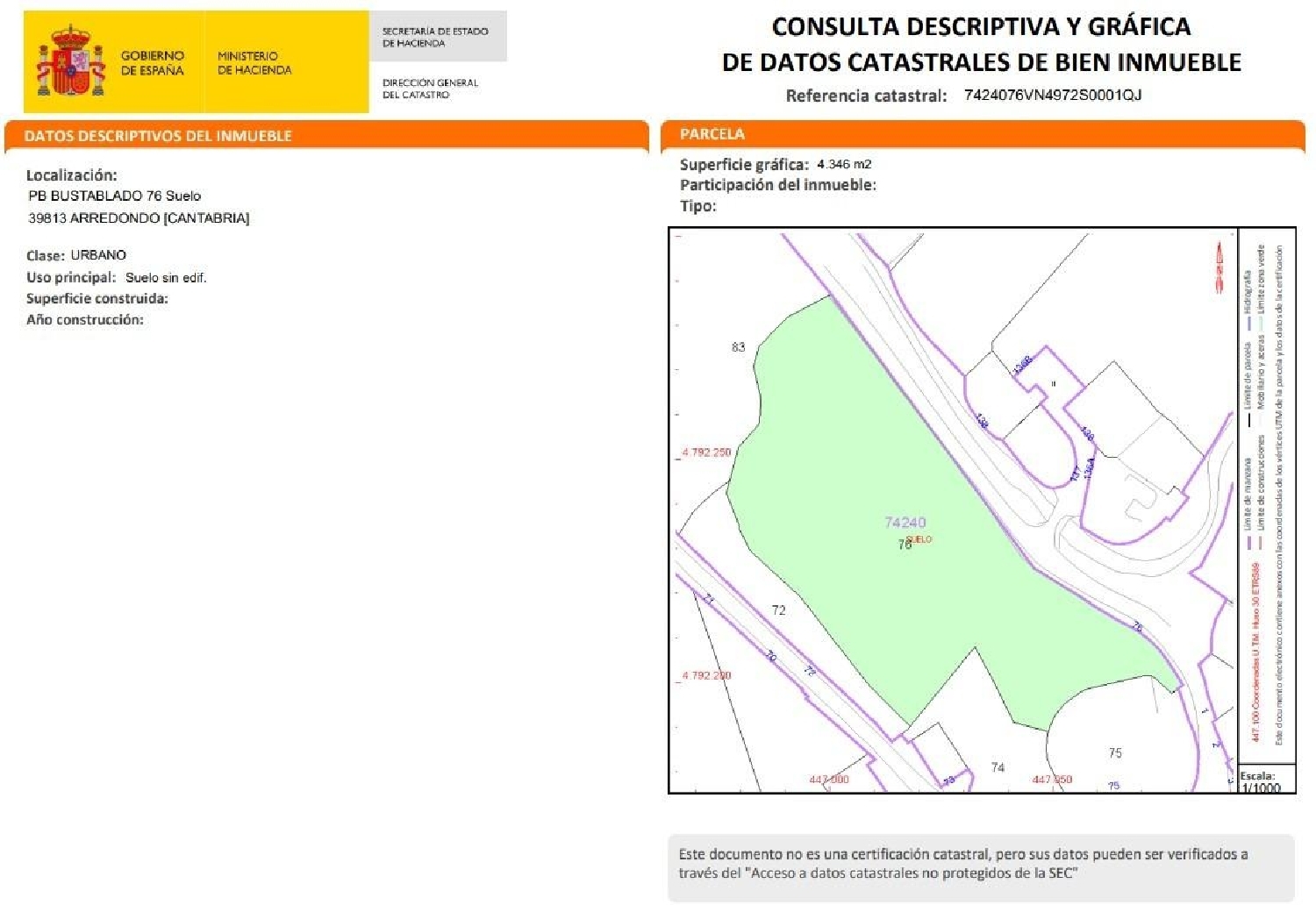  en venta terreno Arredondo Asón-Agüera 4