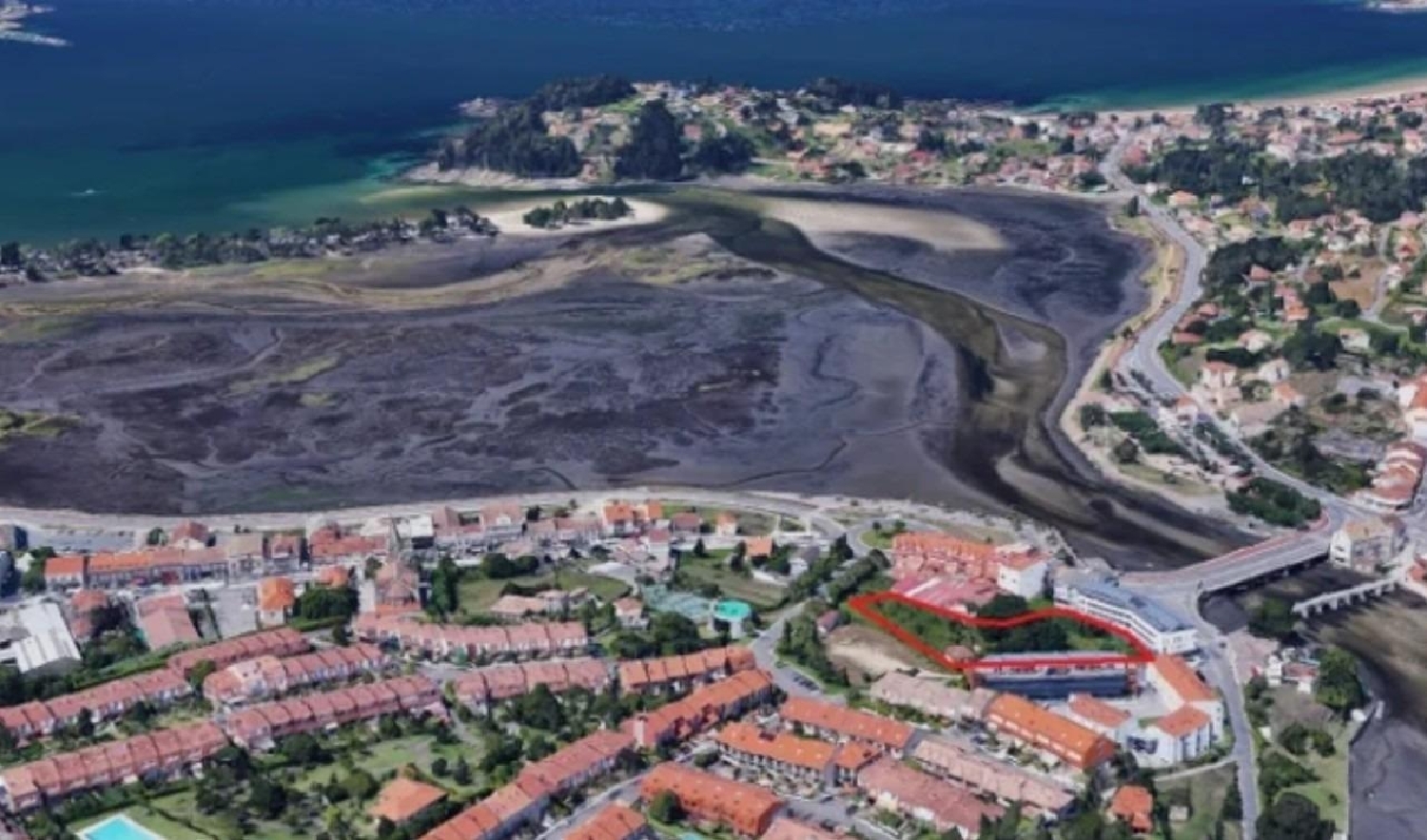  till salu tomt Baiona Vigo 8
