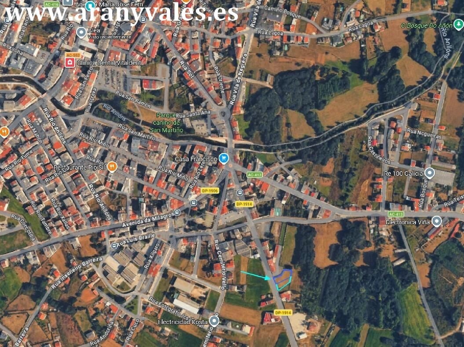  te koop perceel Carballo Arzúa 4