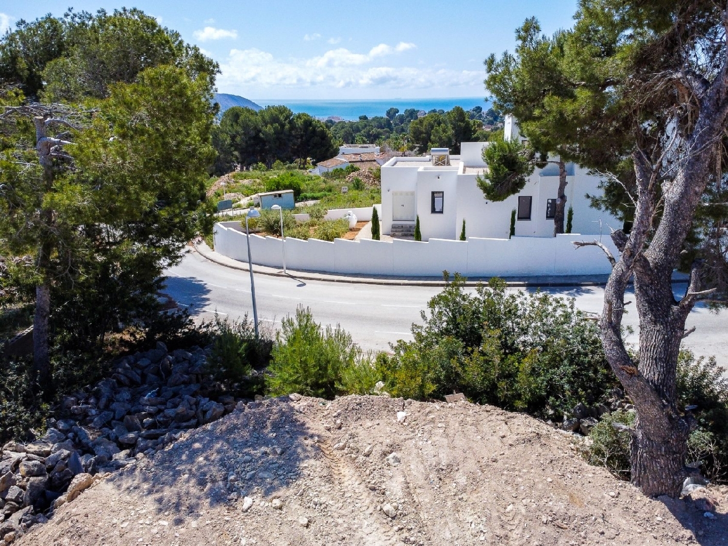  till salu tomt Moraira Marina Alta 2
