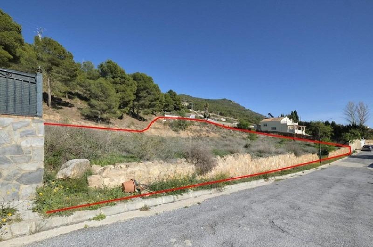 till salu tomt Padules Alpujarra Almeriense 1