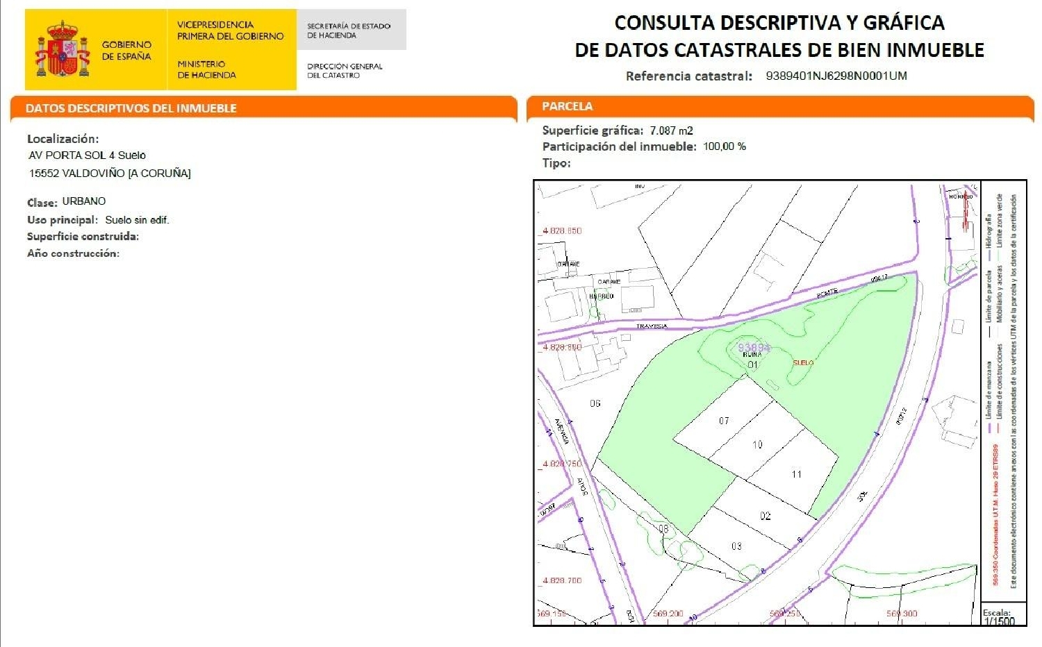  en venta terreno Valdoviño Ferrol 5