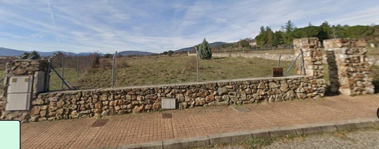  te koop perceel Villavieja Del Lozoya Sierra Norte 1