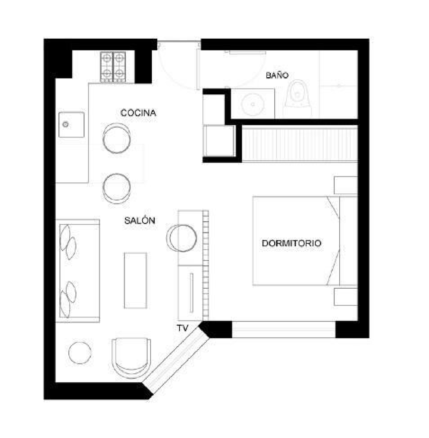  à vendre studio Madrid Valle Del Almanzora 5