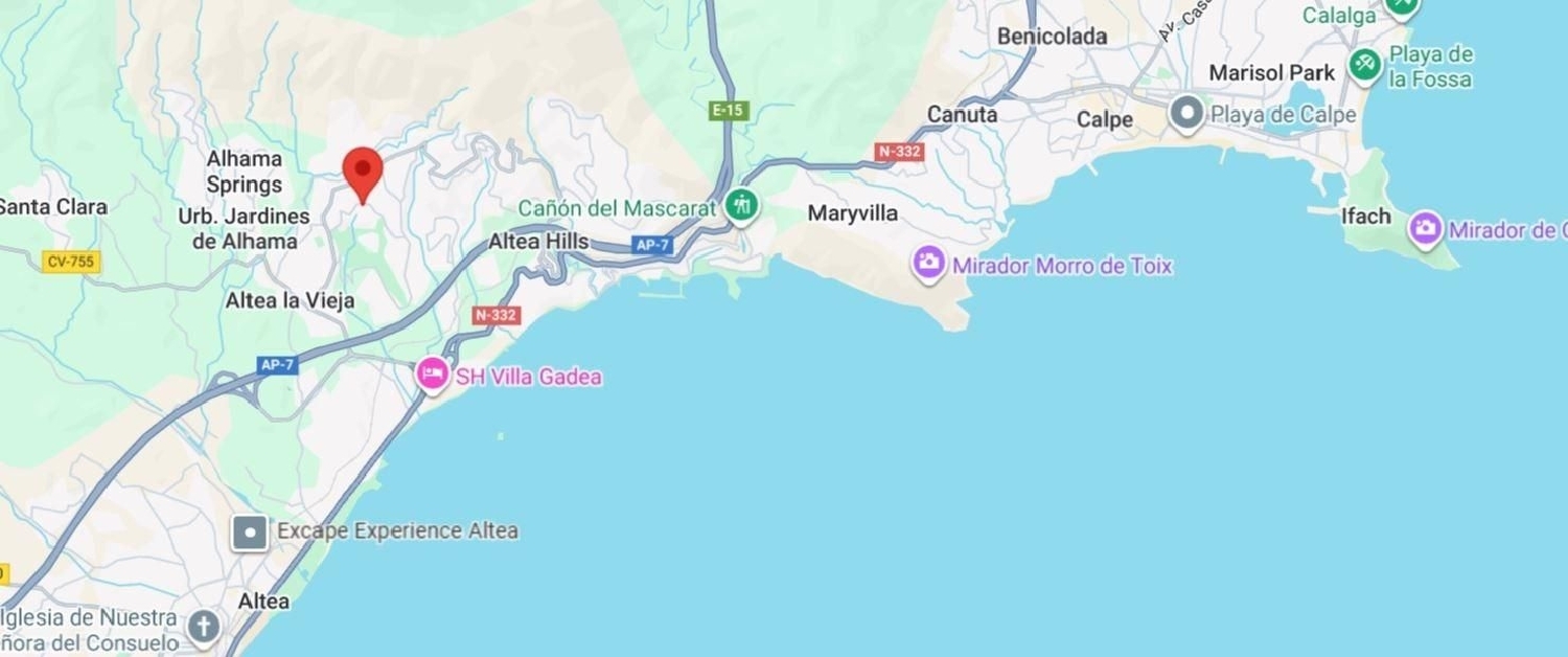 till salu villa Altea Marina Baixa 4