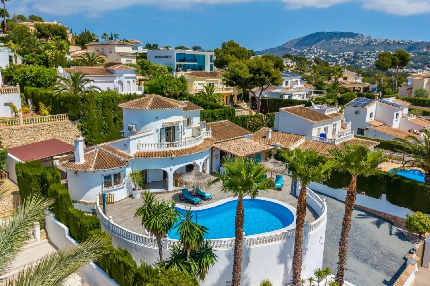  till salu villa Moraira Marina Alta 5