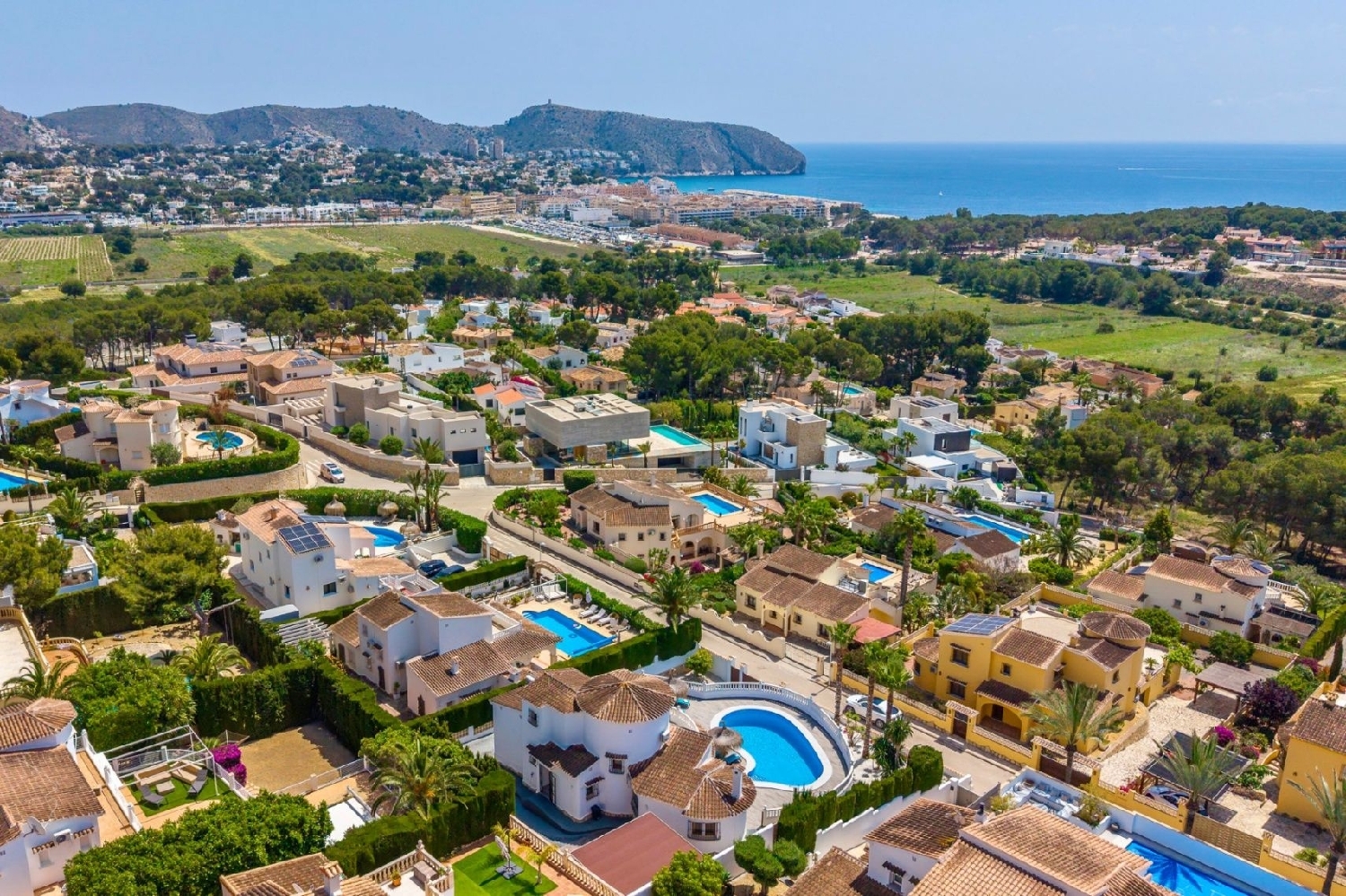  till salu villa Moraira Marina Alta 13