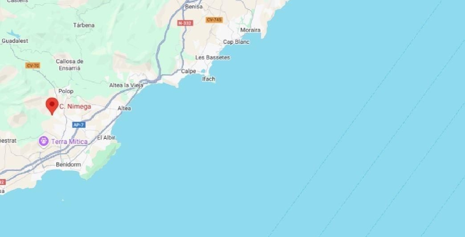 till salu villa Polop Marina Baixa 2
