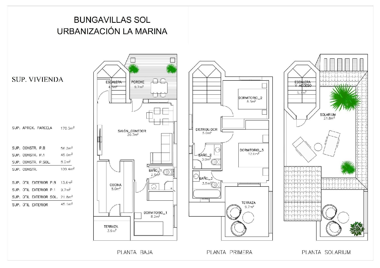  till salu villa San Fulgencio Baix Segura 4