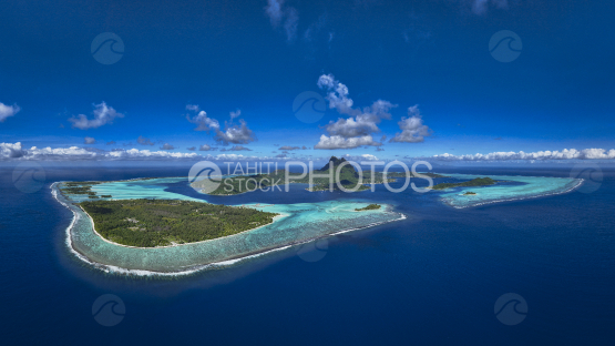 Bora Bora , Drone, atoll polynesie, polynesia, Tahiti