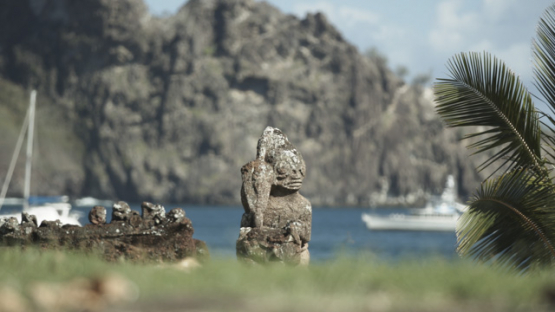 Piki Vehine, Temehea Tohua, Tiki,  Taiohae Ceremonial Site, Nuku Hiva, French Polynesia