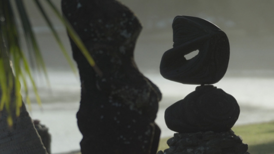 Piki Vehine, Temehea Tohua, Tiki, Taiohae Ceremonial Site, Nuku Hiva, French Polynesia