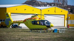 Egy férfi balesetet szenvedett a Bosch hatvani gyárában, mentőhelikopterrel vitték kórházba