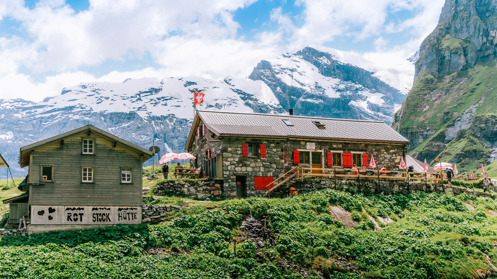 Mürren and Gimmewald via Rotstockhütte