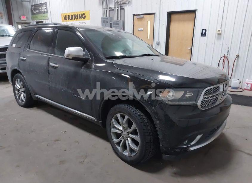 Main photo of 2017 DODGE DURANGO CITADEL ANODIZED PLATINUM AWD with VIN 1C4SDJET4HC629891