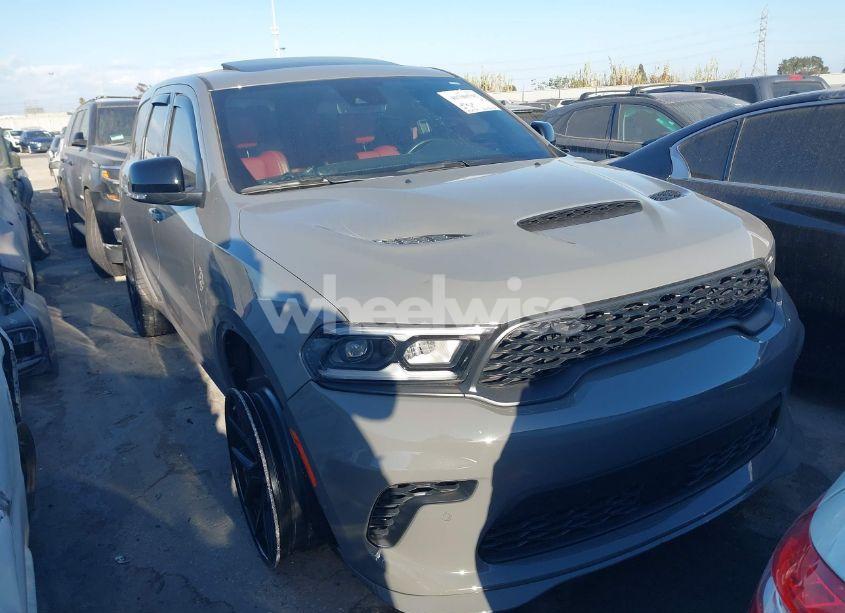 Main photo of 2023 DODGE DURANGO SRT HELLCAT PREMIUM AWD with VIN 1C4SDJH97PC584735