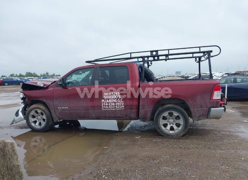 Thumbnail 6 of 2022 RAM 1500 BIG HORN 4X2 5'7 BOX