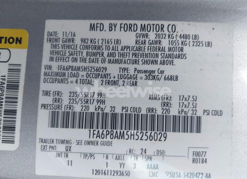 2017 Ford Mustang