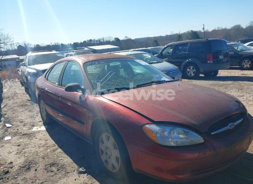 Main photo of 2001 FORD TAURUS LX with VIN 1FAFP52UX1A139542