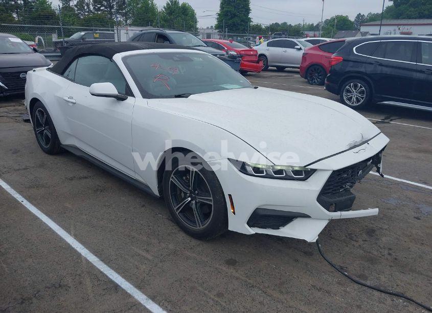 Main photo of 2024 FORD MUSTANG ECOBOOST PREMIUM with VIN 1FAGP8UH6R5126278