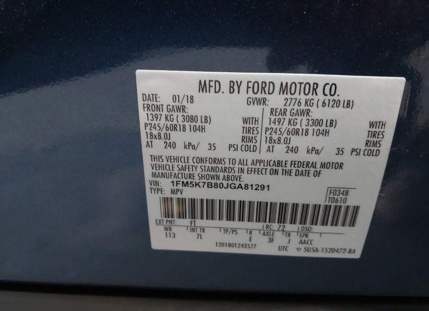 2018 Ford Explorer