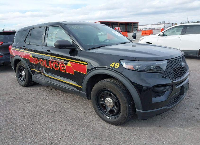 Main photo of 2020 FORD POLICE INTERCEPTOR UTILITY with VIN 1FM5K8AW4LGA95574