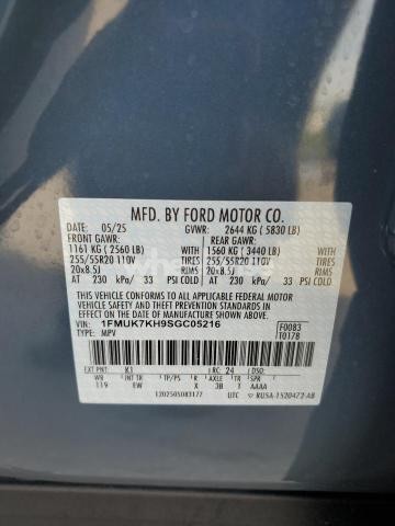 2025 FORD EXPLORER ST-LINE