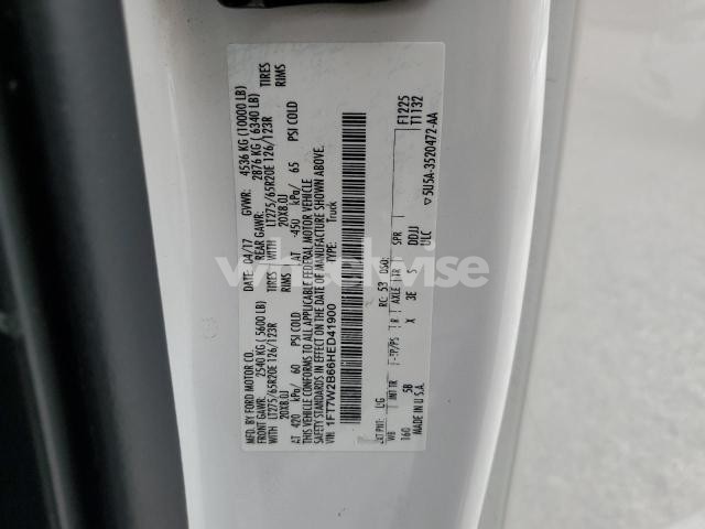 2017 FORD F250 SUPER DUTY