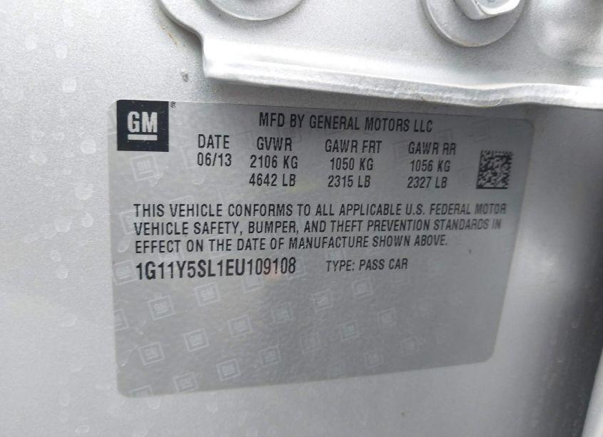 Thumbnail 17 of 2014 CHEVROLET IMPALA 1LS