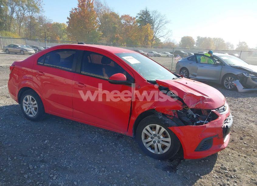 Main photo of 2017 CHEVROLET SONIC LS AUTO with VIN 1G1JB5SH6H4136659