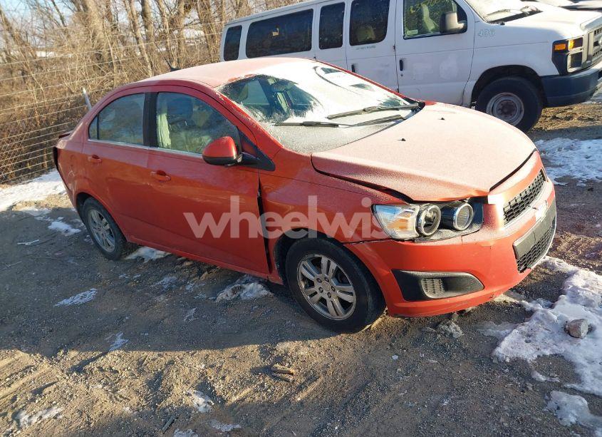 Main photo of 2013 CHEVROLET SONIC LT AUTO with VIN 1G1JC5SHXD4100397