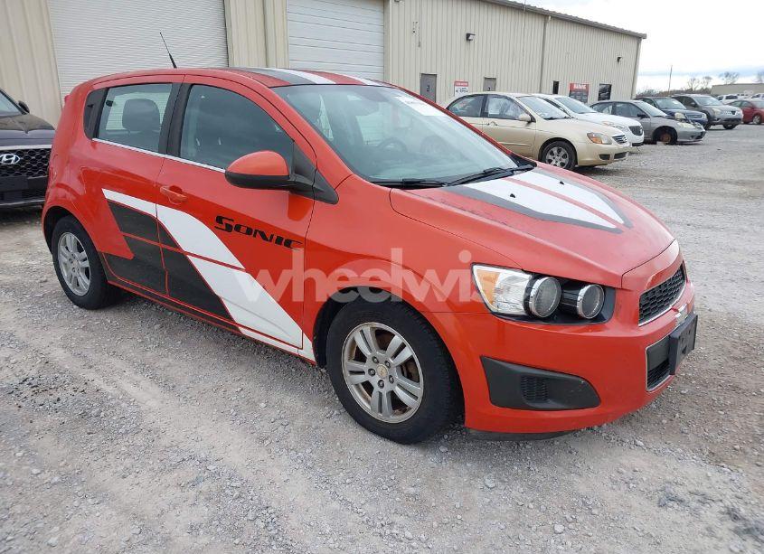 Main photo of 2012 CHEVROLET SONIC 2LT with VIN 1G1JC6SH1C4118307