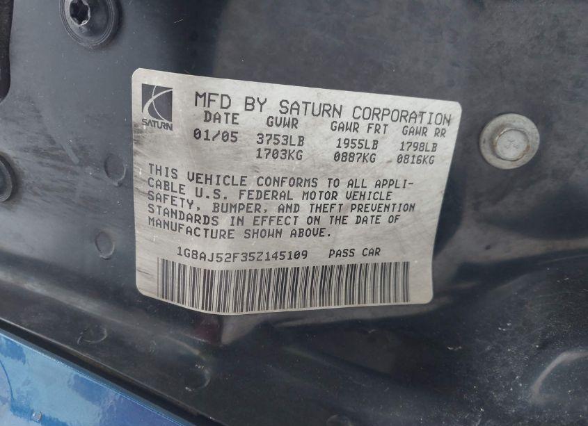 Thumbnail 17 of 2005 SATURN ION 2