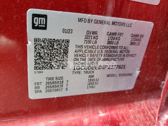 2023 CHEVROLET SILVERADO K1500 RST
