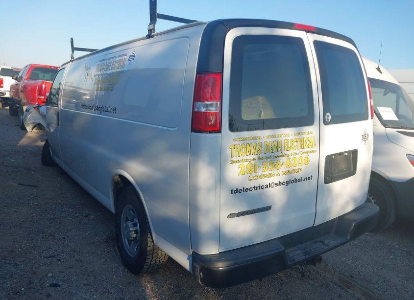 Thumbnail 10 of 2020 CHEVROLET EXPRESS CARGO RWD 3500 EXTENDED WHEELBASE WT