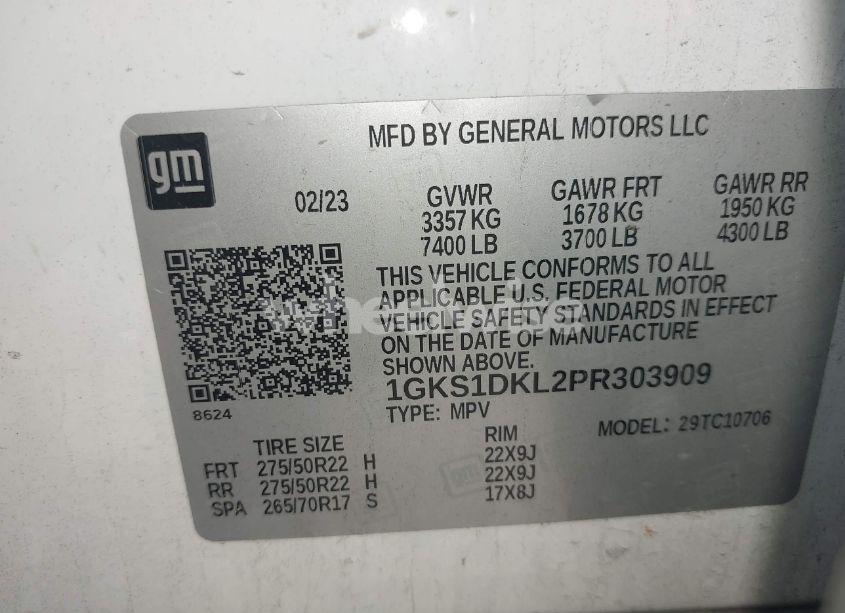 Thumbnail 16 of 2023 GMC YUKON 2WD DENALI