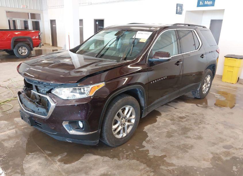 Thumbnail 10 of 2021 CHEVROLET TRAVERSE FWD LT CLOTH