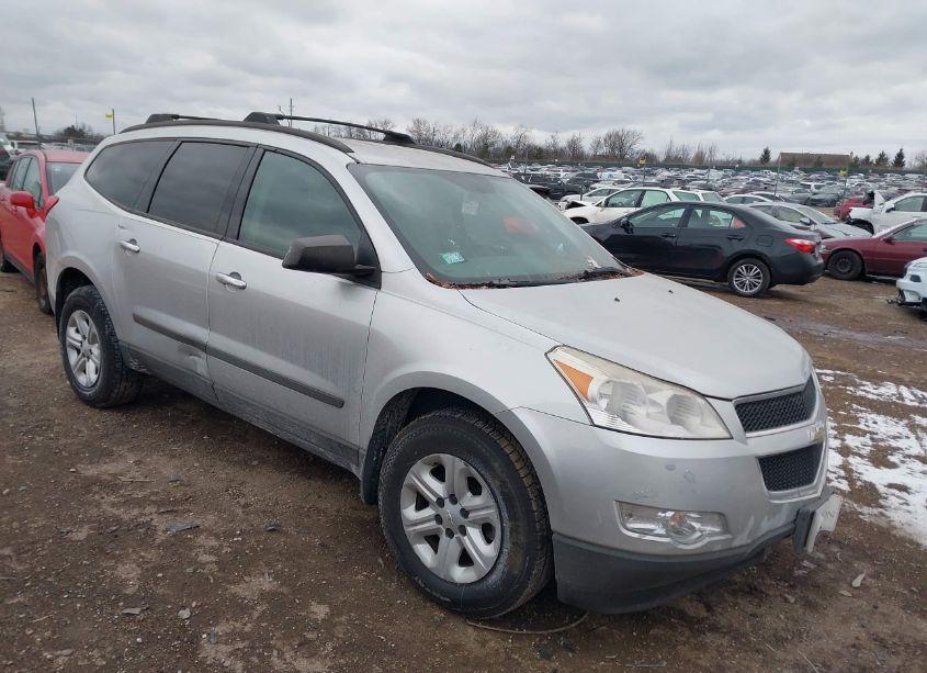 Main photo of 2011 CHEVROLET TRAVERSE LS with VIN 1GNKRFED3BJ222257